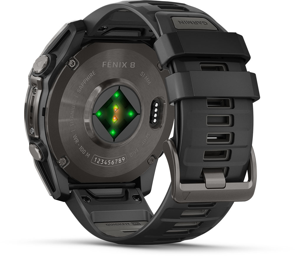 Garmin Fēnix® 8 - 51 mm AMOLED Sapphire - GPS Multisport Smartwatch – Bild 8