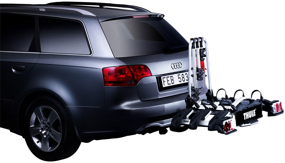 Thule EuroWay G2 3B 922 – Kompakter Kupplungsträger für 3 Fahrräder – Bild 3
