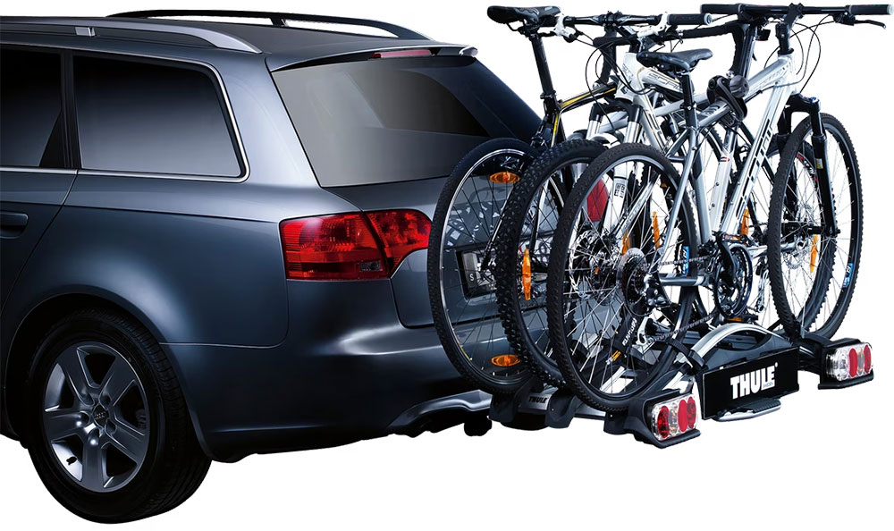 Thule EuroWay G2 3B 922 – Kompakter Kupplungsträger für 3 Fahrräder – Bild 2